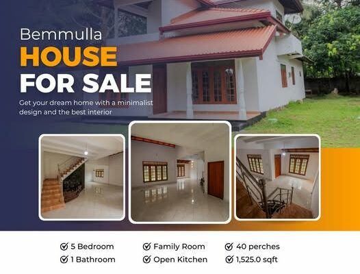 Mordern House for sale in Gampaha Bemulla