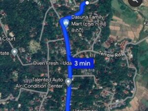 Land sale in Nittambuwa – Veyangoda road