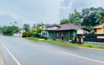 Land for sale in Horana with 2 houses and one commercial building